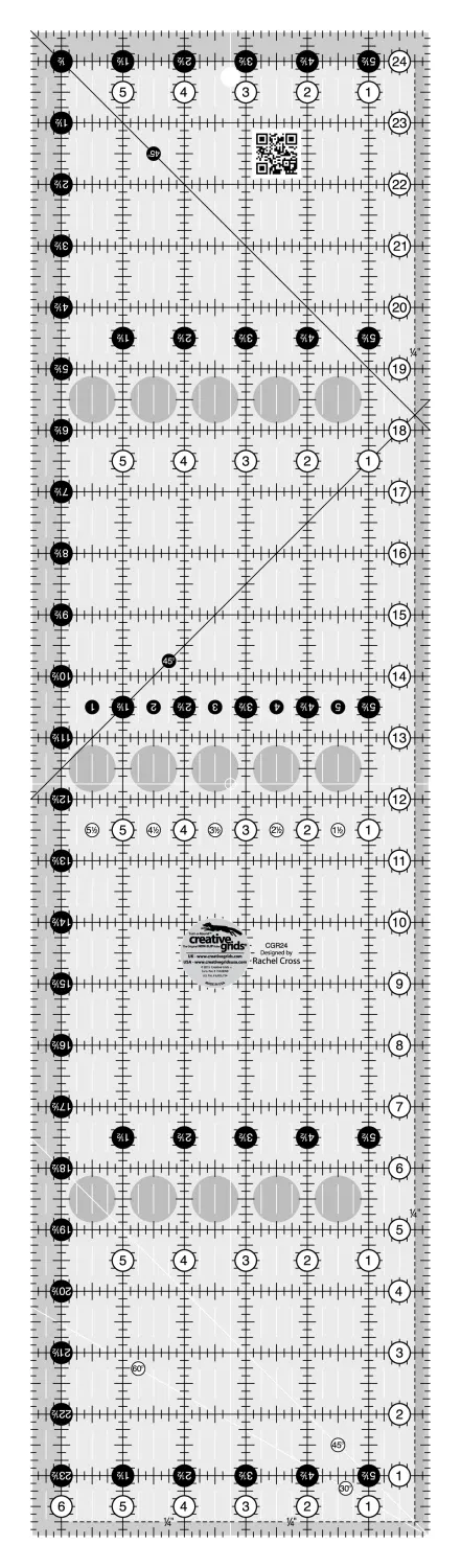 Creative Grids Ruler 6.5x24.5