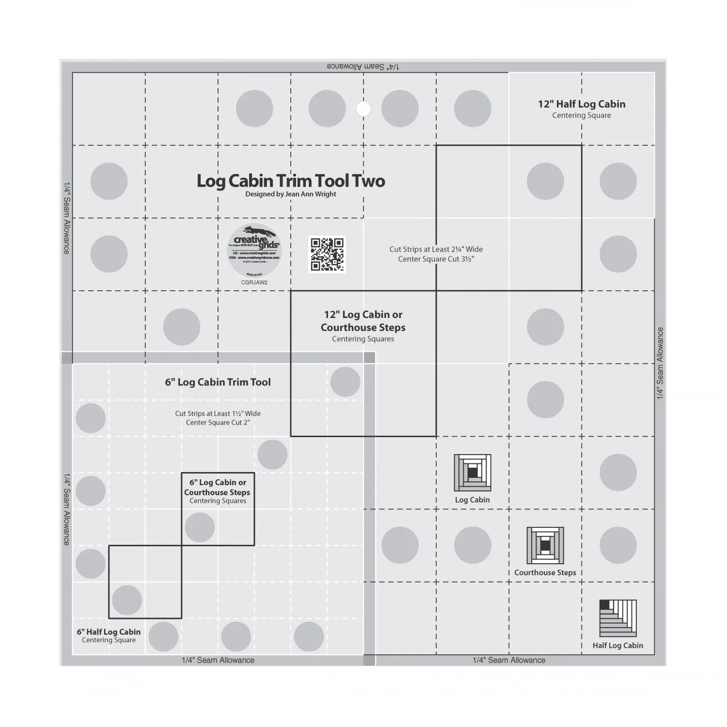 Log Cabin Ruler CG