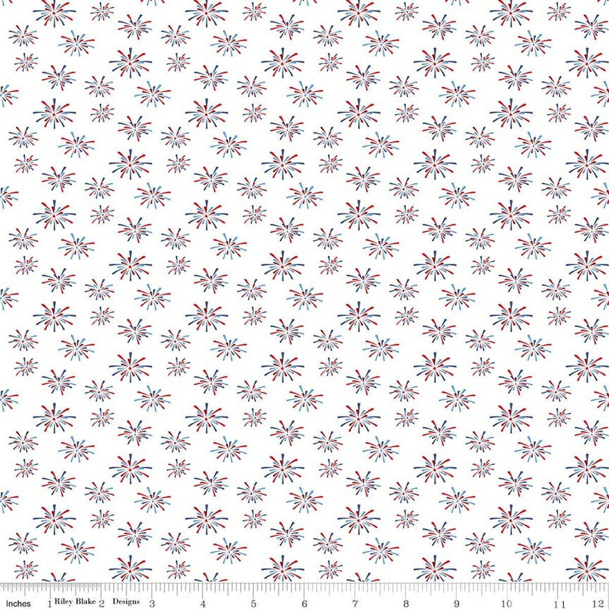 Seasonal Basics Fireworks White