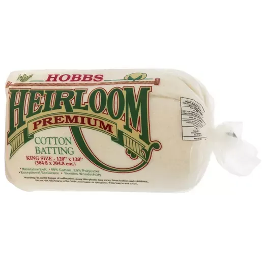 Heirloom Cotton Batting King