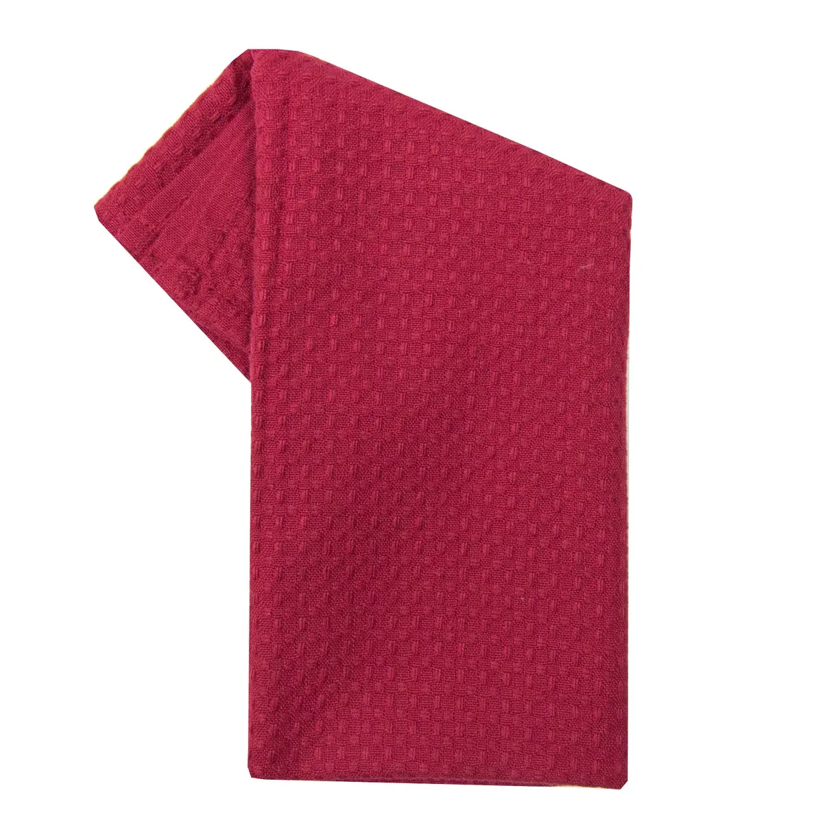 Cranberry Waffle Tea Towel