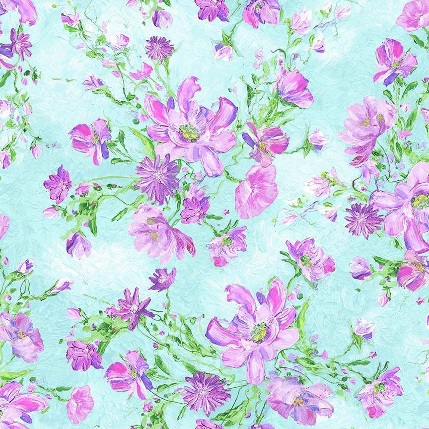 TT Flower Bouquet blue