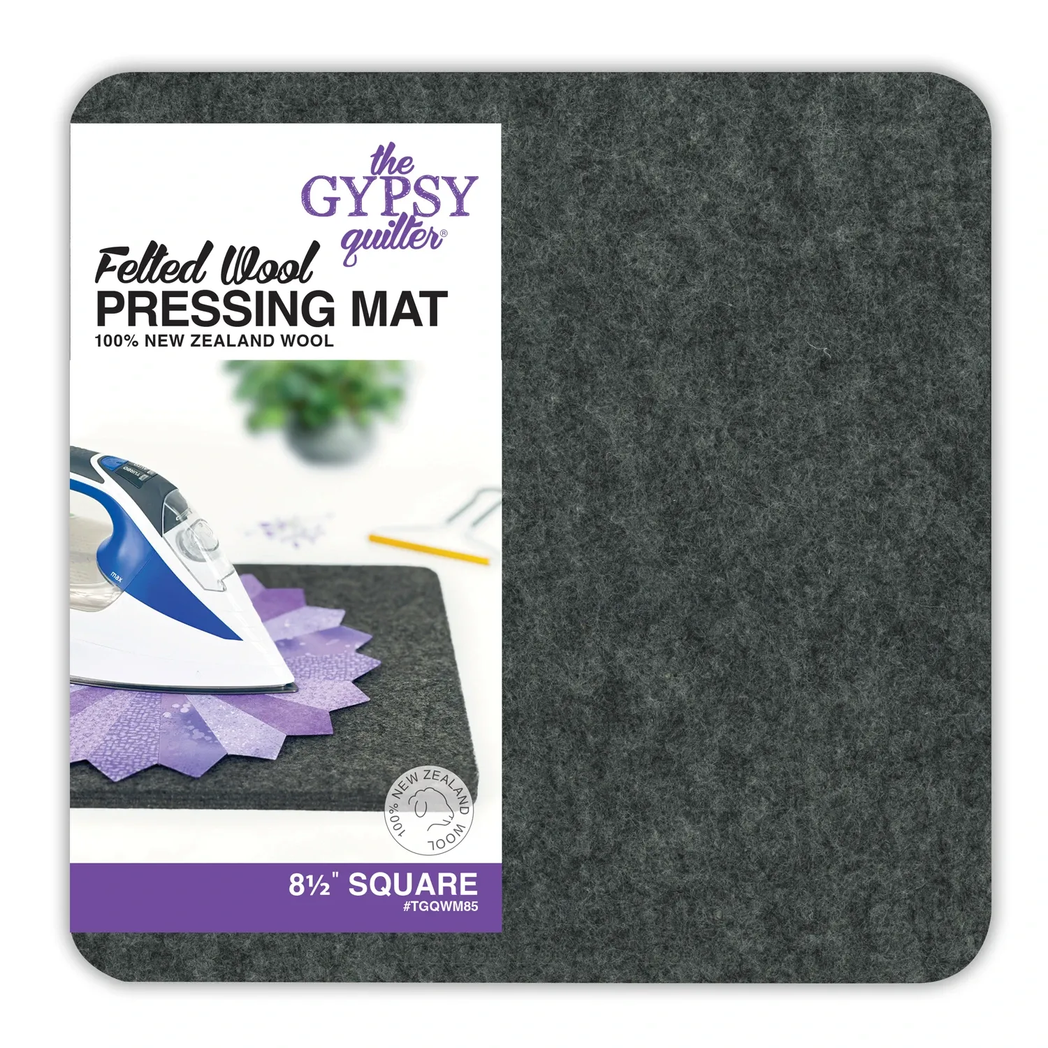Felted Wool Pressing Mat 8.5in