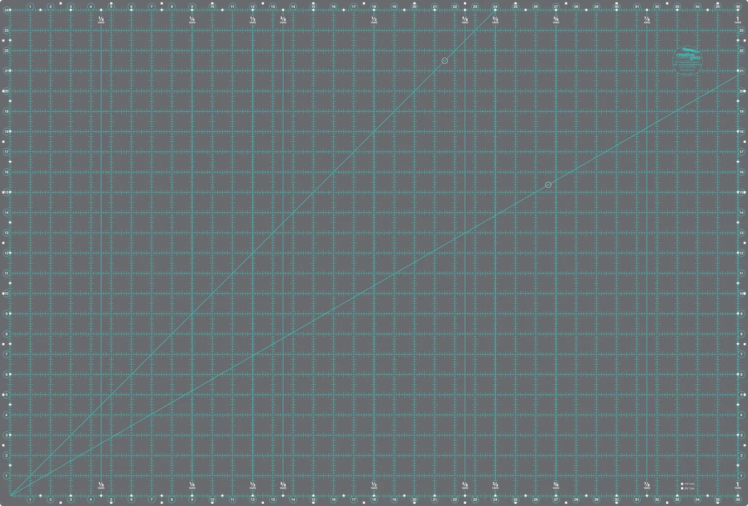 Creative Grids Self-Healing Cutting Mat 24X36