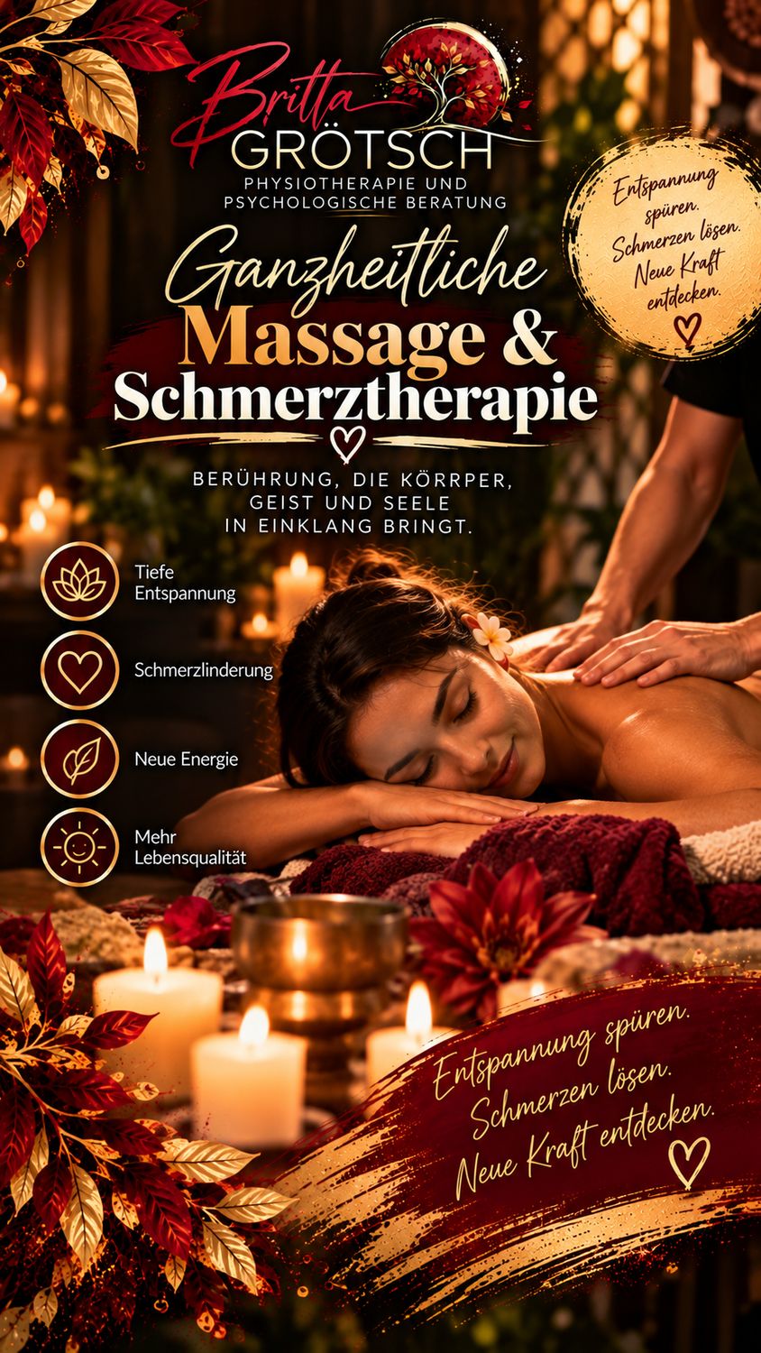 Ganzheitliche Massage & Schmerztherapie Ganzheitliche Massage & Schmerztherapie