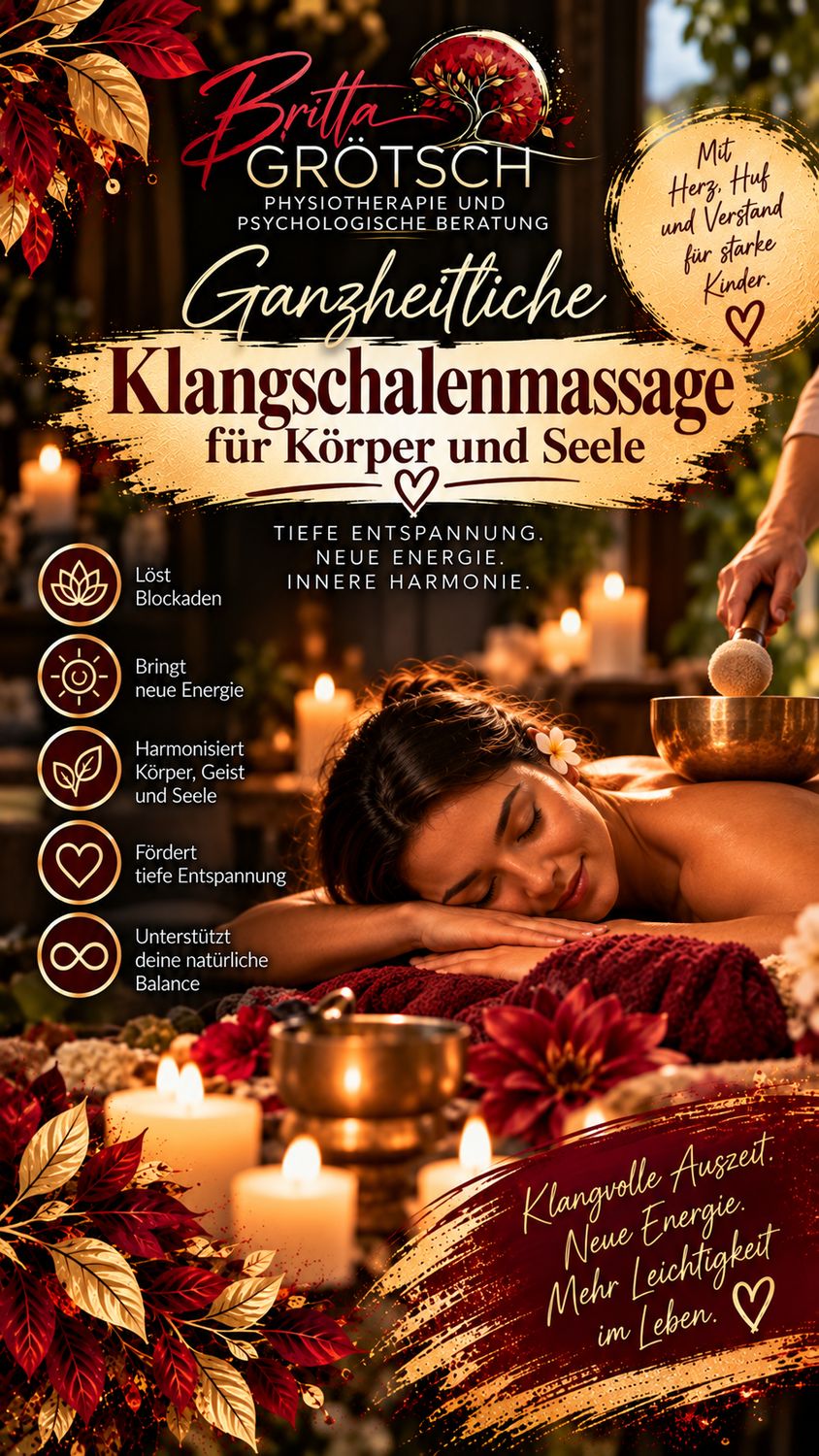 Klangschalenmassage für Körper und Seele Klangschalenmassage für Körper und Seele