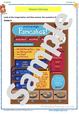 Grade 4 English Visual Literacy workbook 3