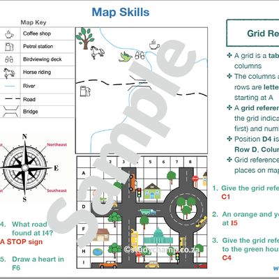 Grade 4 Geography Summary: Map Skills
