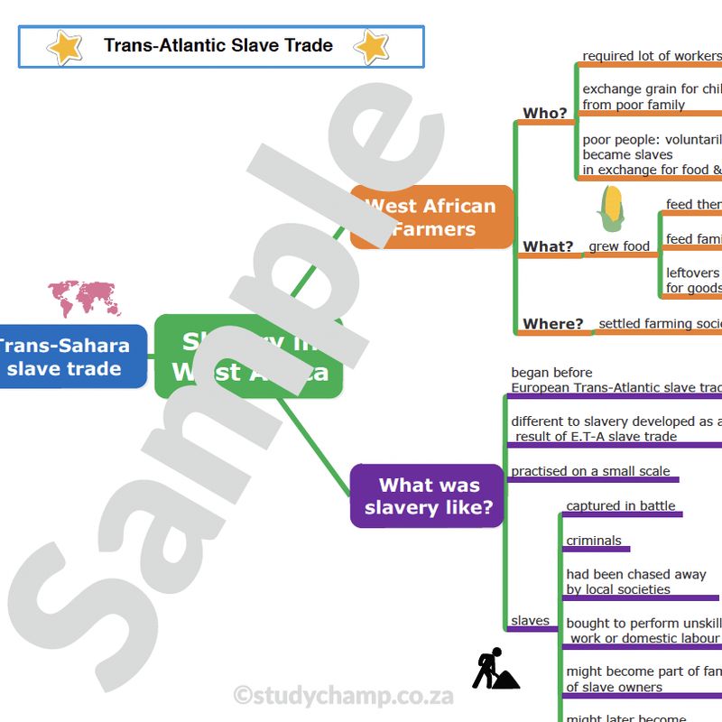 Grade 7 History Summary: Trans-Atlantic Slave Trade