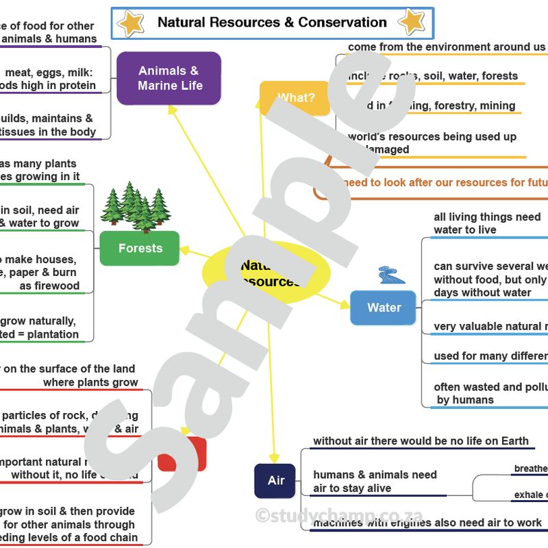 Grade 7 Geography Summaries: Natural Resources