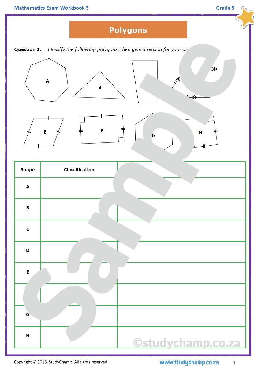 Grade 5 Year-end Exam Bundle