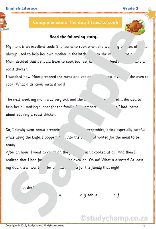 Grade 2 English Home Language