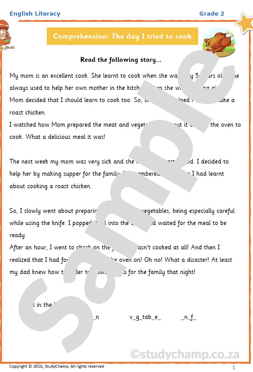 Grade 2 English Home Language