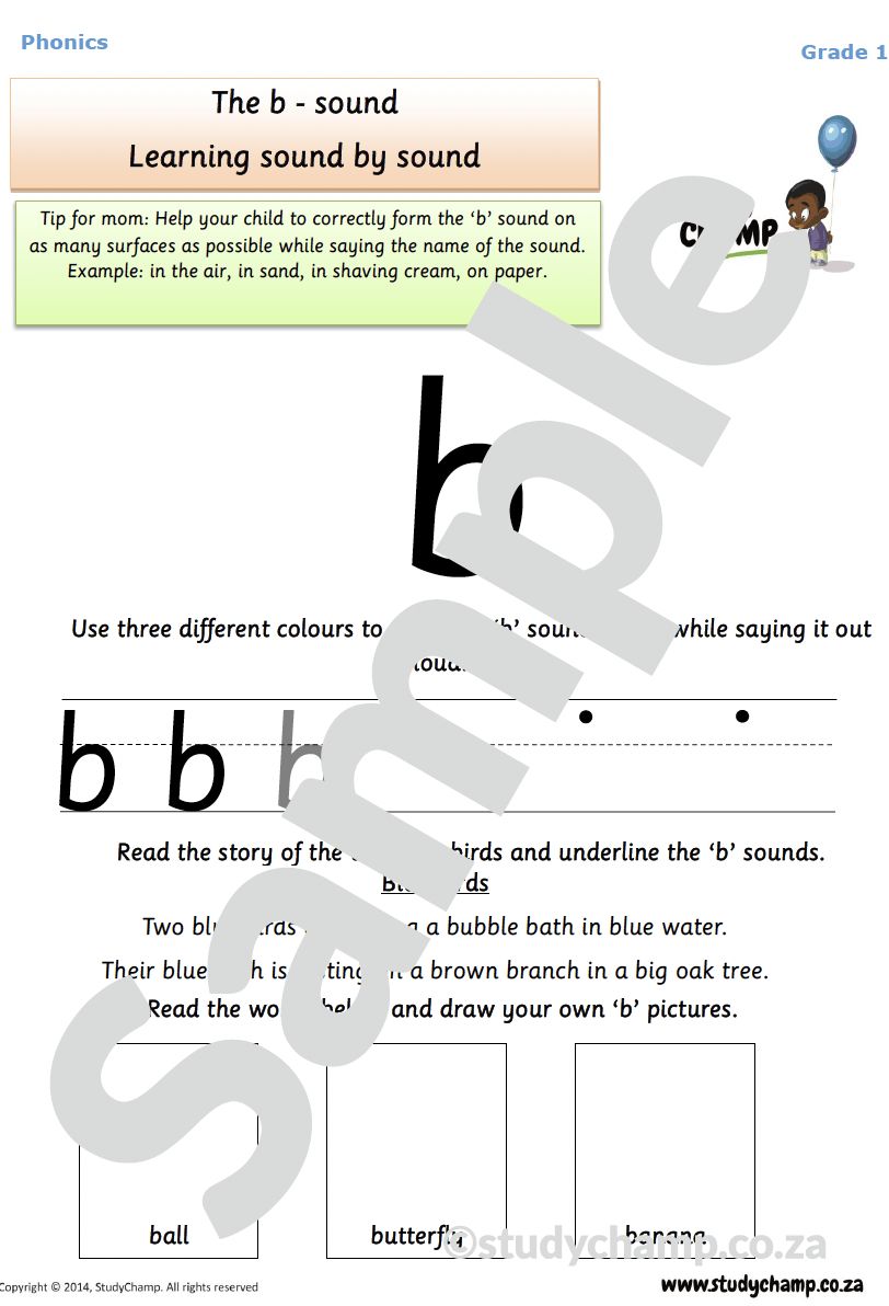 Grade 1 English Home Language