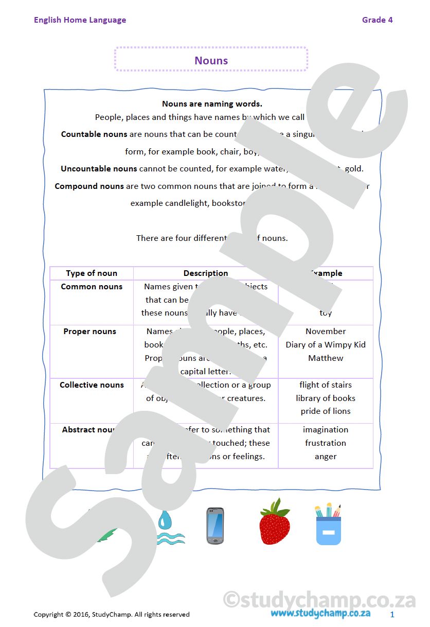 Grade 4 English Home Language Bundle