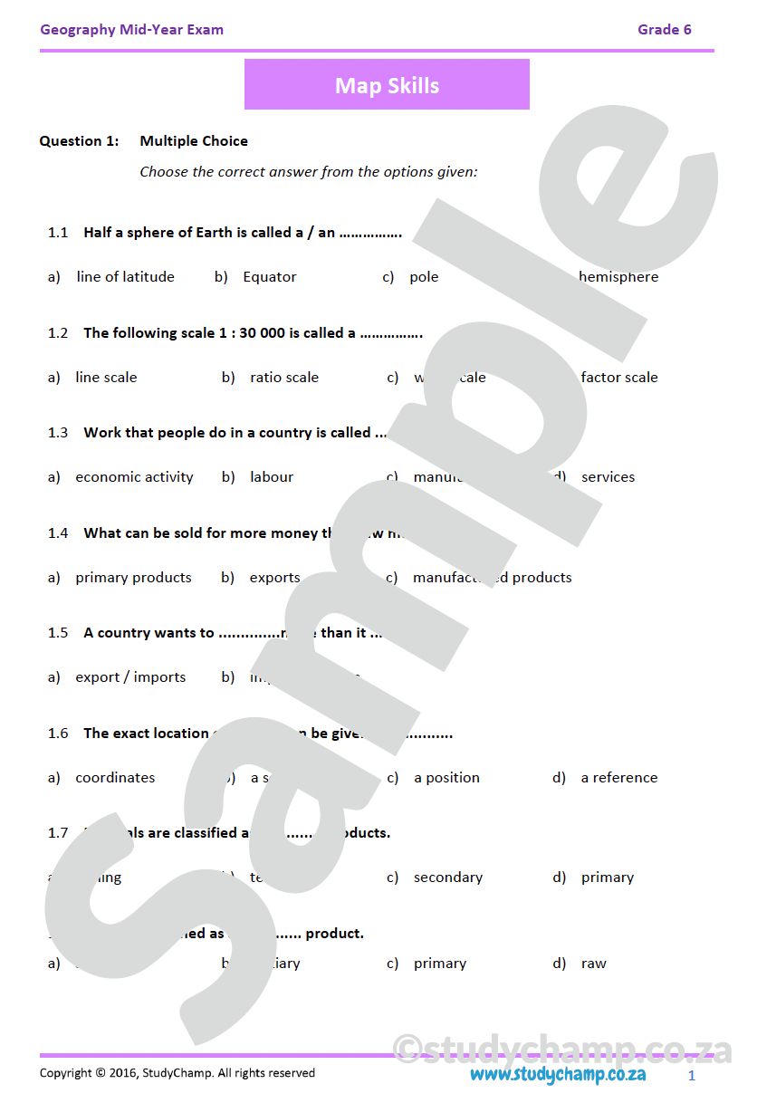 Grade 6 Social Sciences Bundle