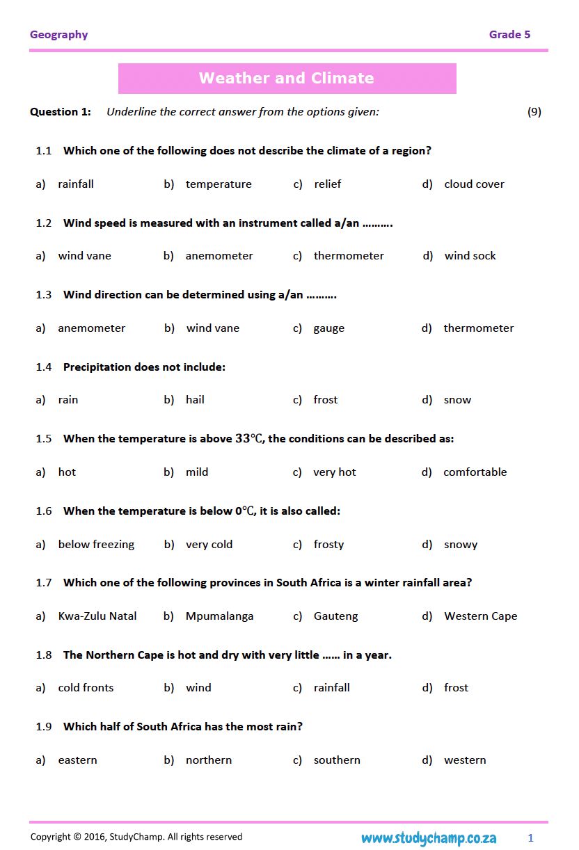 Grade 5 Full Subjects Bundle