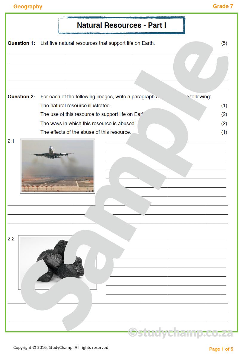 Grade 7 Social Sciences Bundle