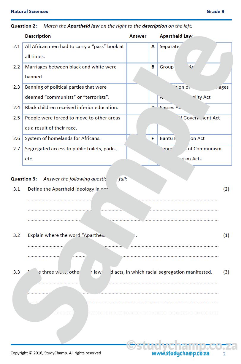 Grade 9 Social Sciences Bundle