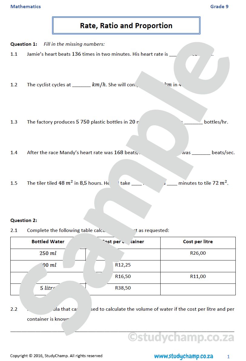 Grade 9 Full Subjects Bundle