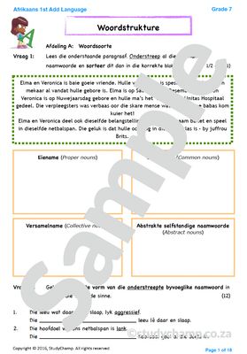 Grade 7 Mid-Year Exam Bundle