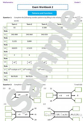 Grade 6 Year-end Exam Bundle