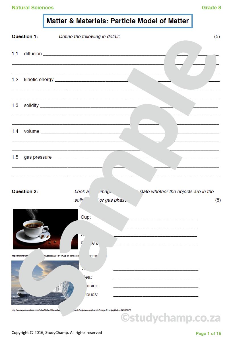 Grade 8 Full Subjects Bundle