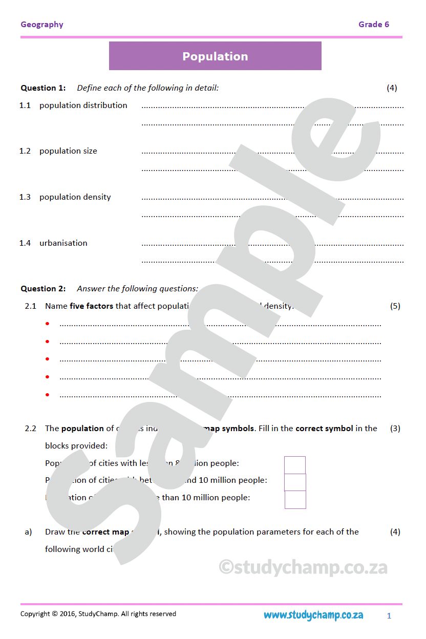 Grade 6 Social Sciences Bundle