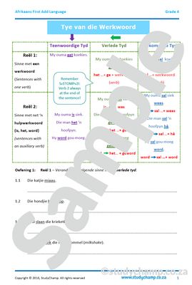 Grade 4 Afrikaans First Additional Language Bundle