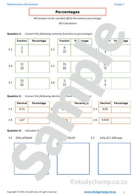 Grade 7 Full Subjects Bundle