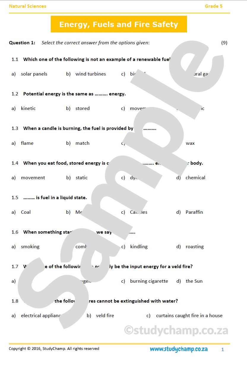 Grade 5 Full Subjects Bundle