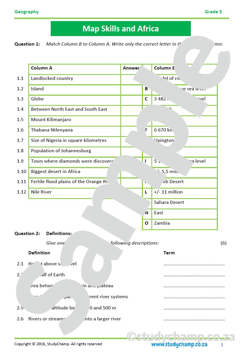 Grade 5 Full Subjects Bundle