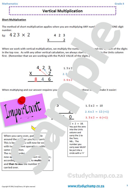 Grade 4 Mathematics Bundle