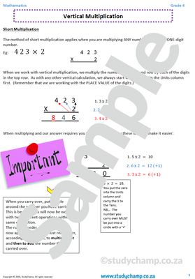 Grade 4 Mathematics Bundle