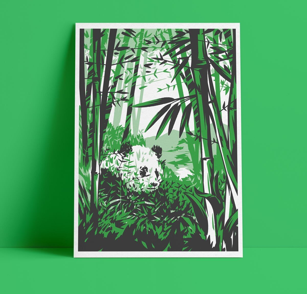 Giant Panda by Edward Tuckwell