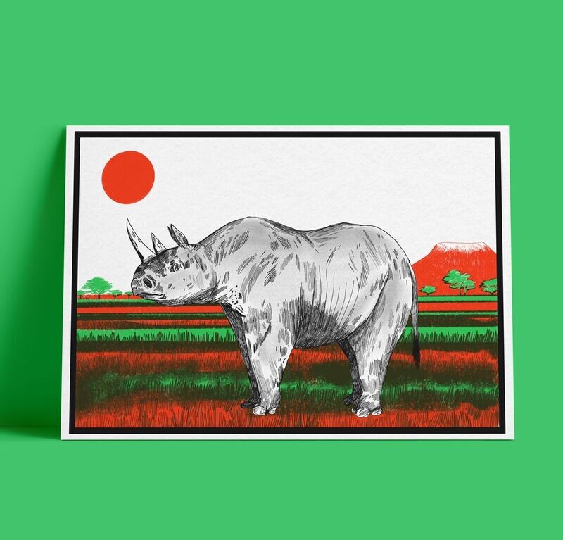 Rhino by Aleesha Nandhra