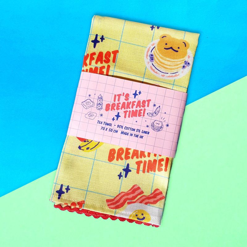 It's Breakfast Time Tea Towel