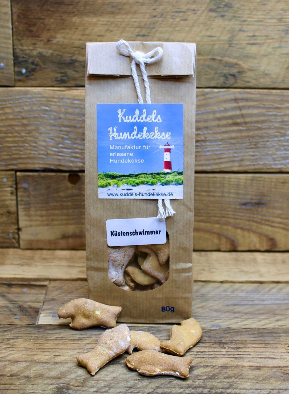 Kuddels Hundekekse - Küstenschwimmer Kuddels Hundekekse - Küstenschwimmer