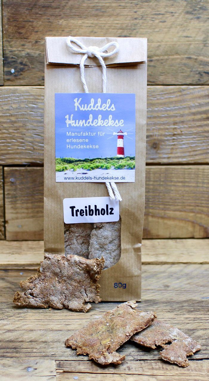 Kuddels Hundekekse - Treibholz Kuddels Hundekekse - Treibholz