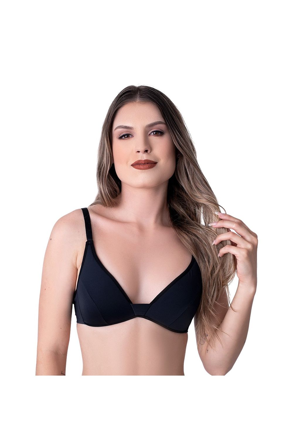 Navy Smooth Underwire Bra