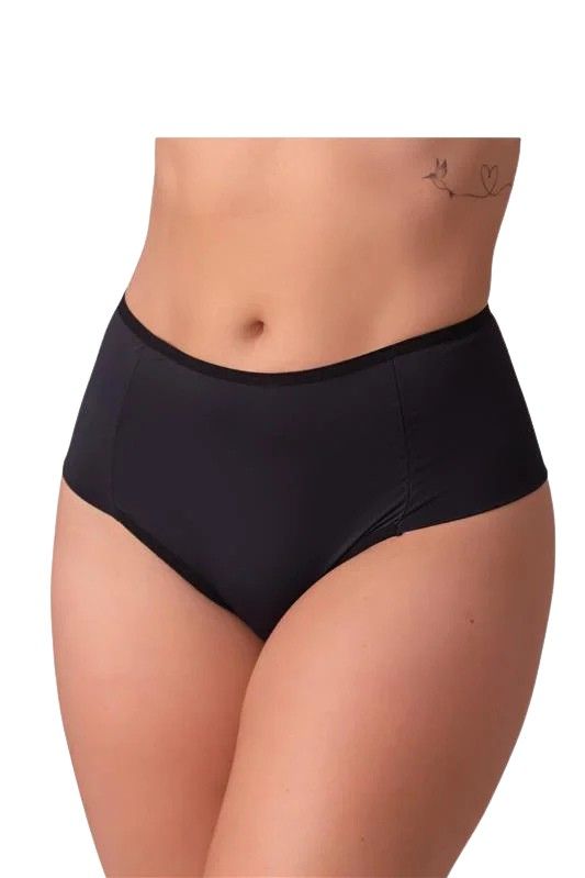 Black High-Waist Brief