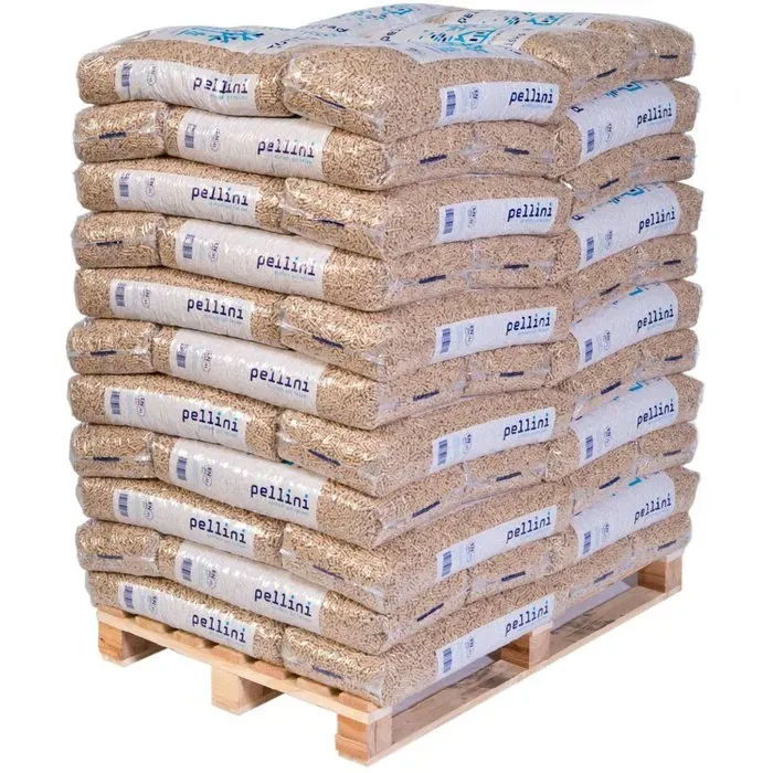 Pellet di legno Pellini 6mm ENplusA1, bancale da 66 x 15kg