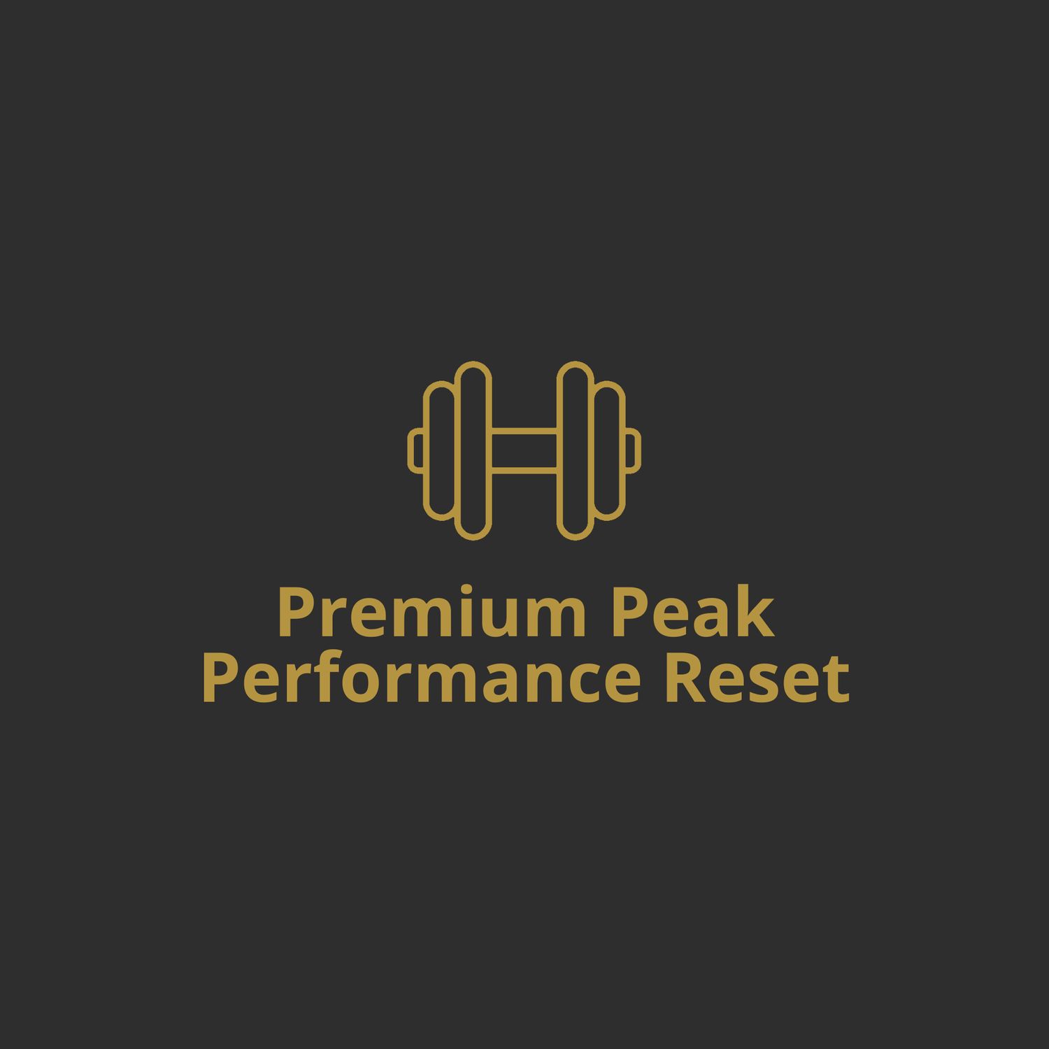 Premium Peak Performance Reset Program