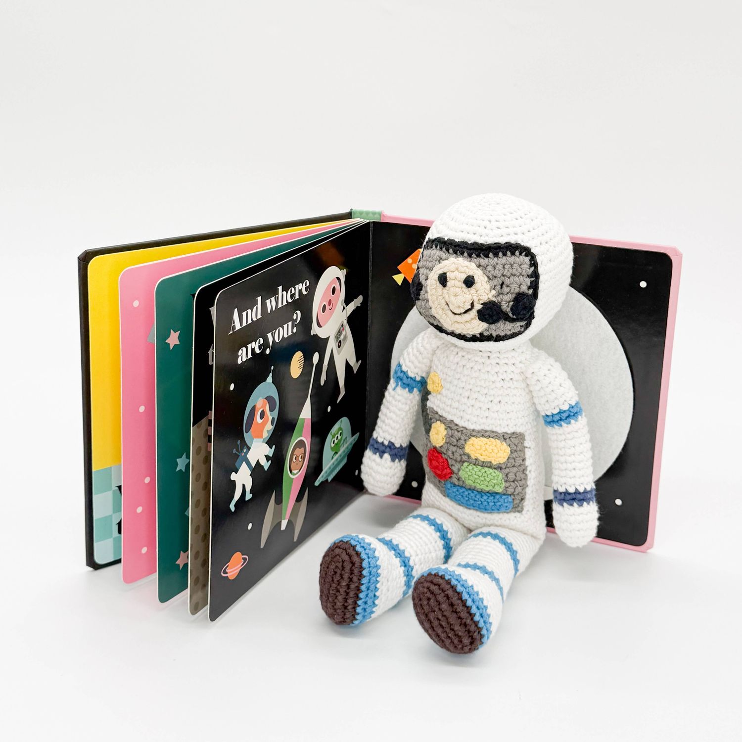 Pebble - Where’s the Astronaut? Story Sack – Space-Themed Book &amp; Toys