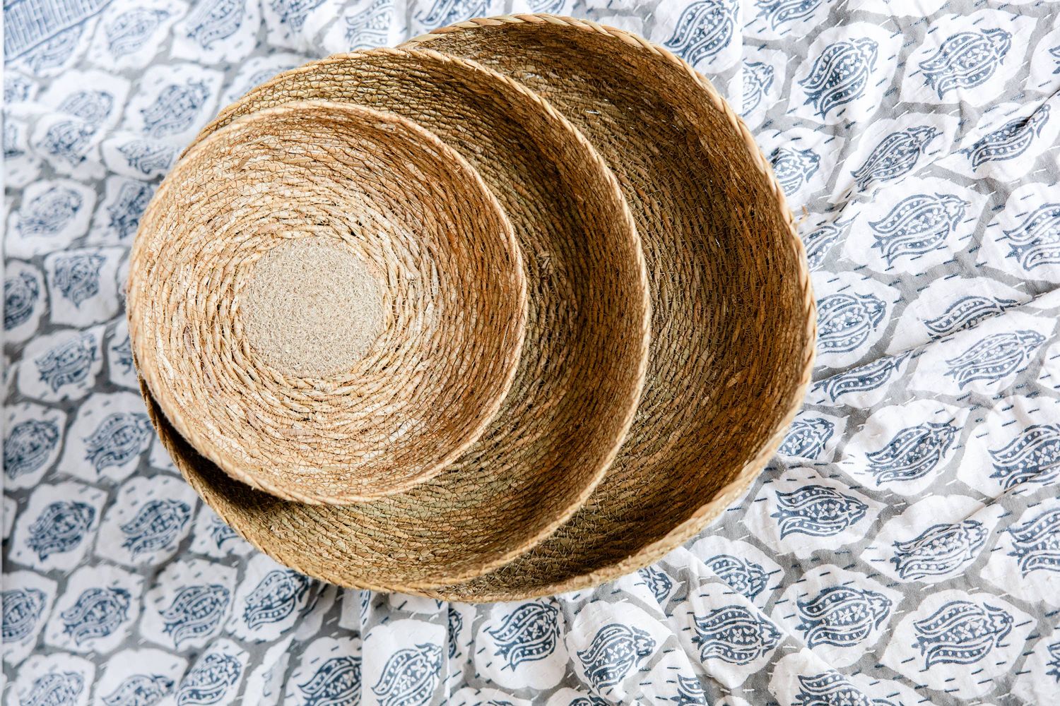 Rahab's Rope - Catchall Woven Basket Bowl Small