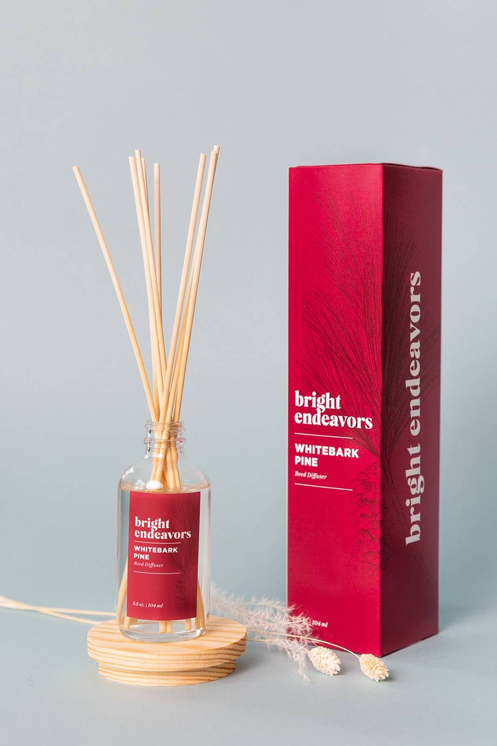 Bright Endeavors - Whitebark Pine Reed Diffuser