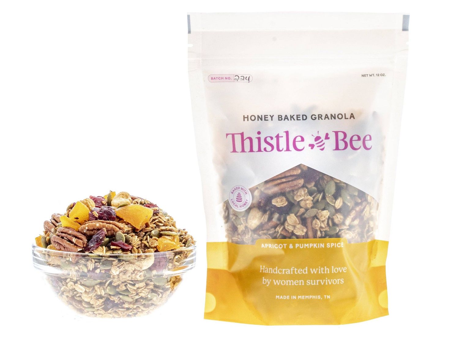 Thistle &amp; Bee Enterprises - Granola - Apricot + Pumpkin Spice