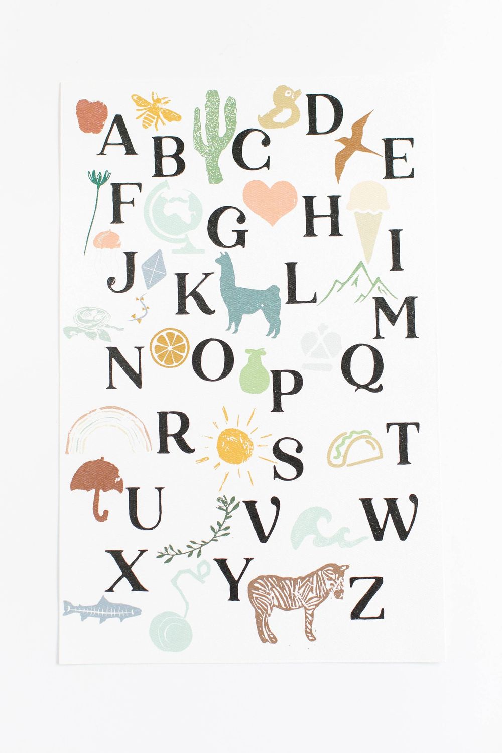 Mercy House Global - Alphabet Poster