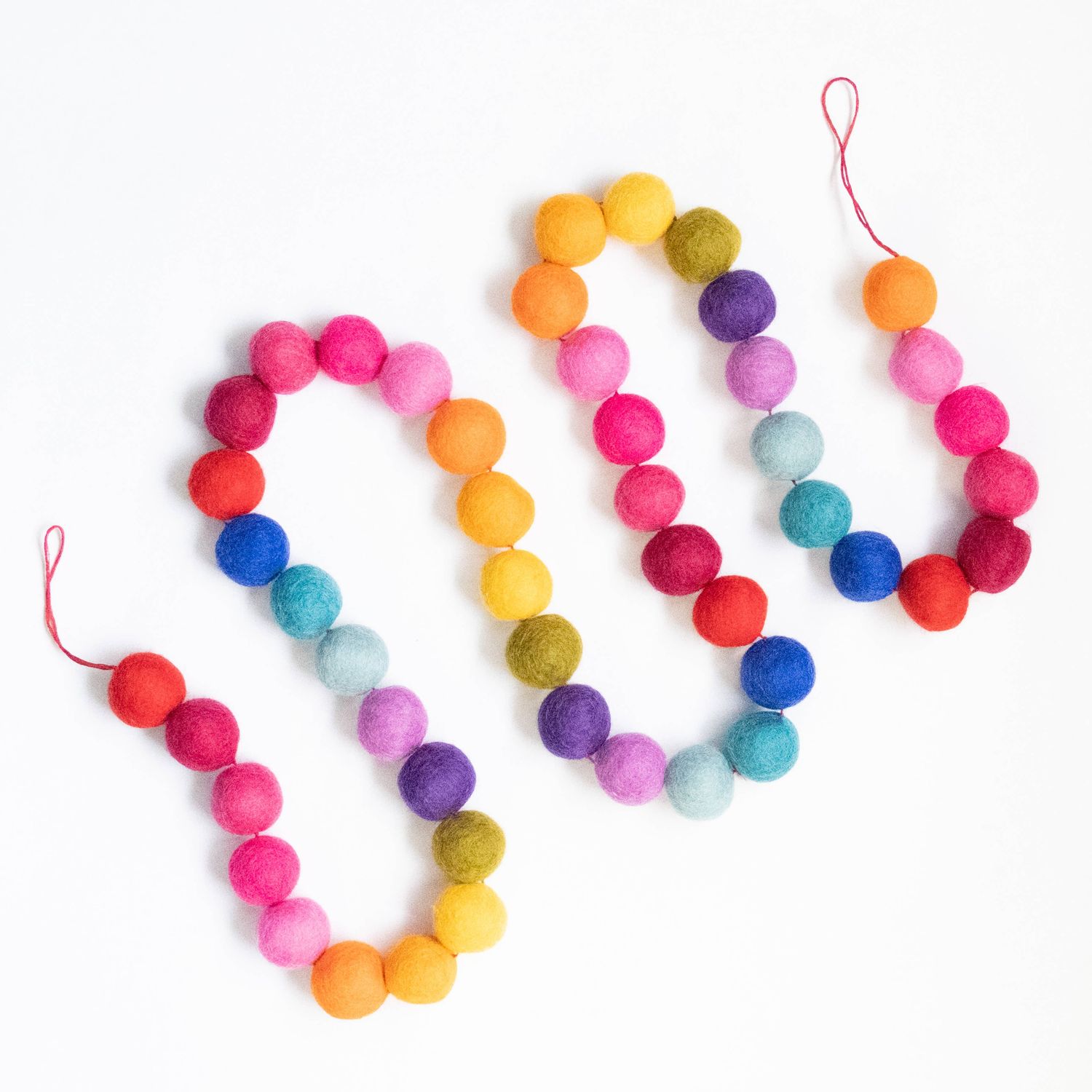 The Winding Road - Garland - Rainbow Ball - Wall Decor