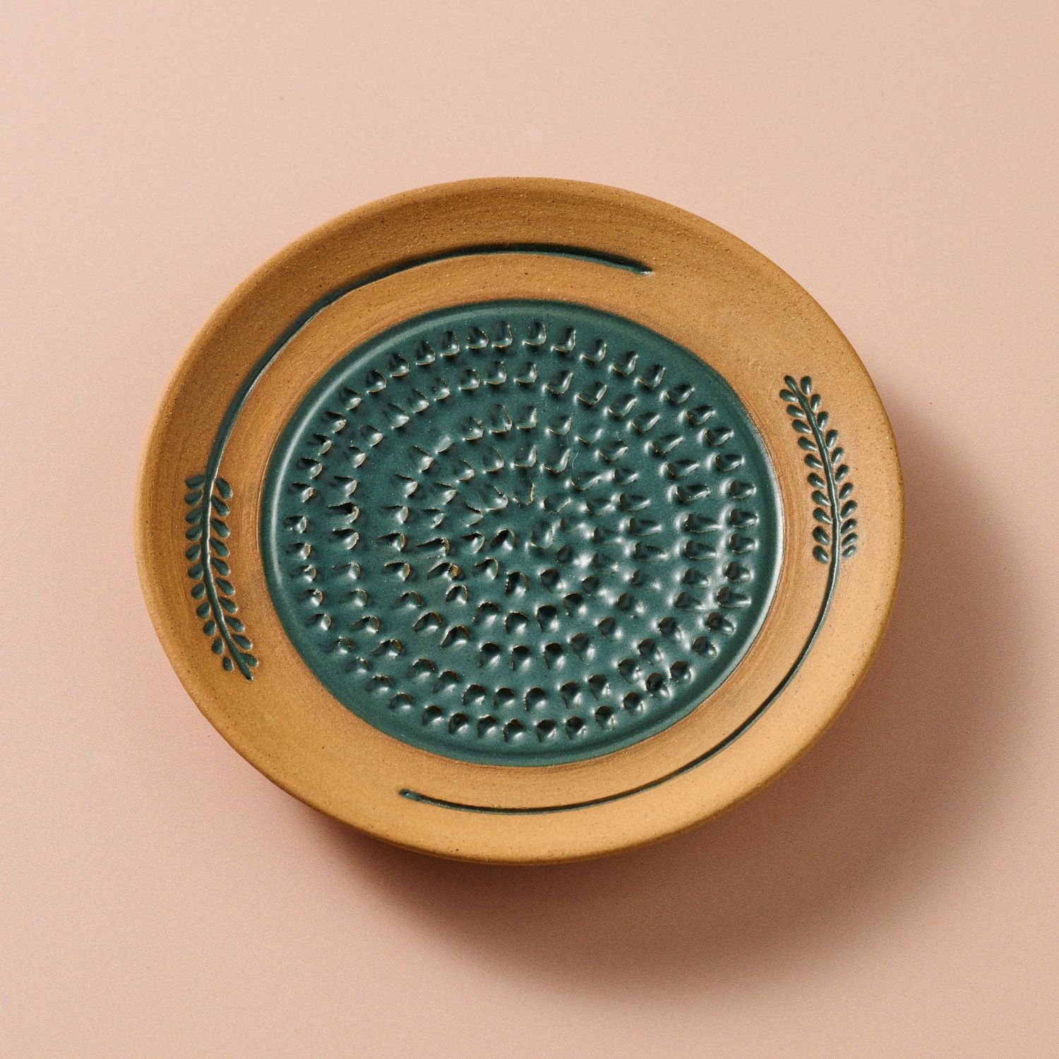Ten Thousand Villages - Terai Wheat Ceramic Greater Grater